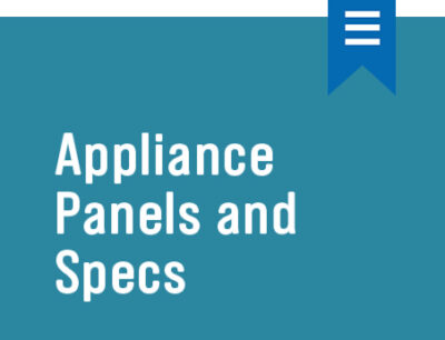 Decor | Appliance Panels with Spec’s