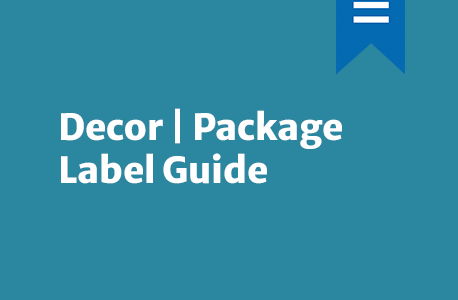 Package Label Guide | Decor