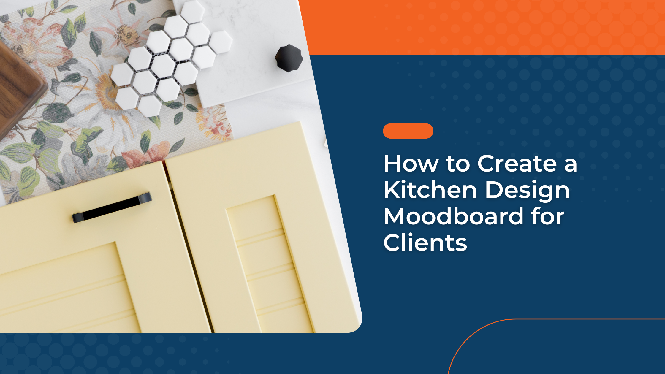 how to create a kitchen and bath project moodboard for clients