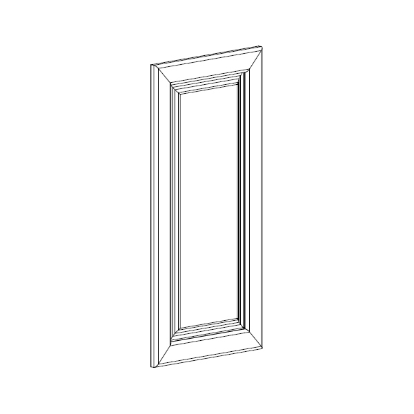 decorative end panel for custom cabinets