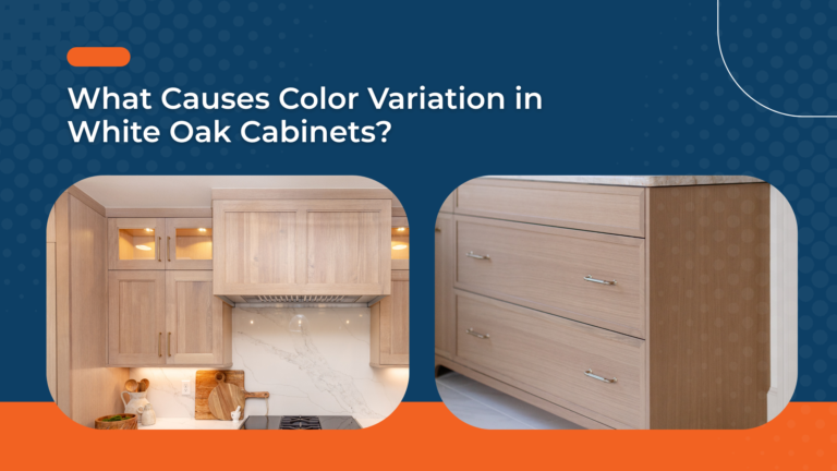 What Causes Color Variation in White Oak Cabinets?