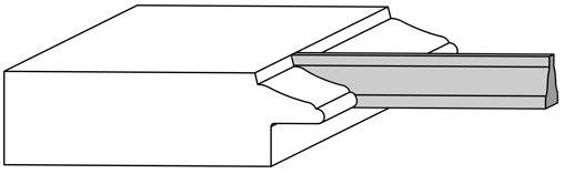 integrated cabinet door mullion construction