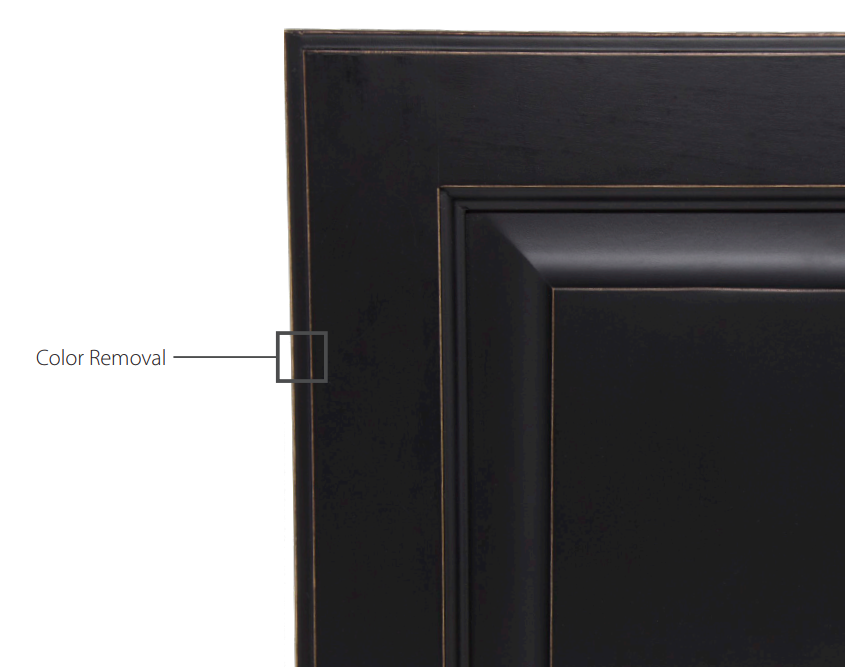 rub through distressed cabinet doors