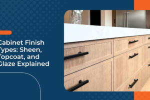 Cabinet Finish Types: Sheen, Topcoat, and Glaze